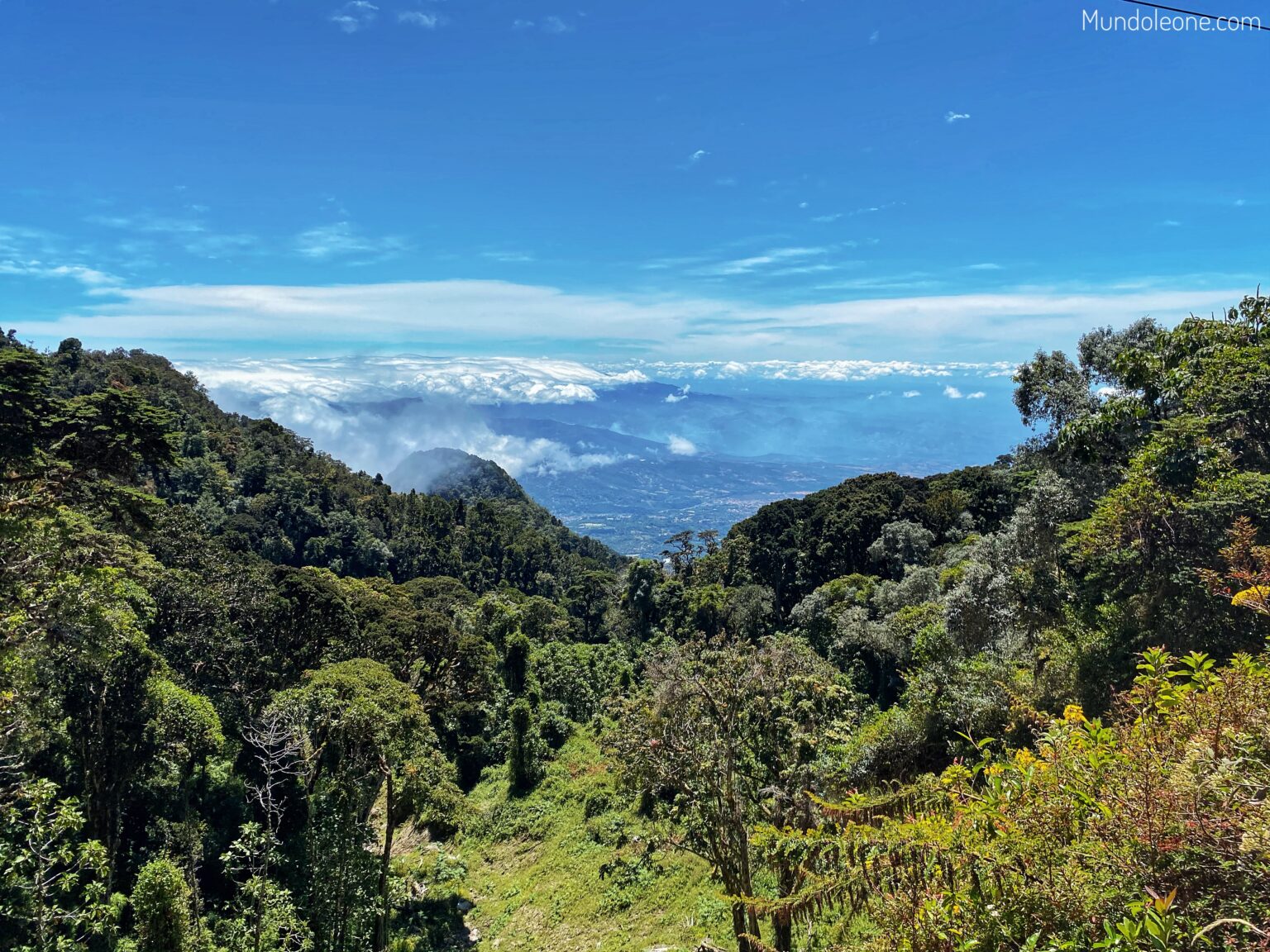 Volcano Barú hike guide, viewpoint