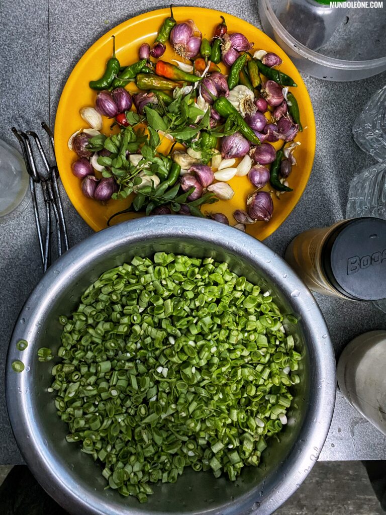 Thekkady, cooking class, vegetables