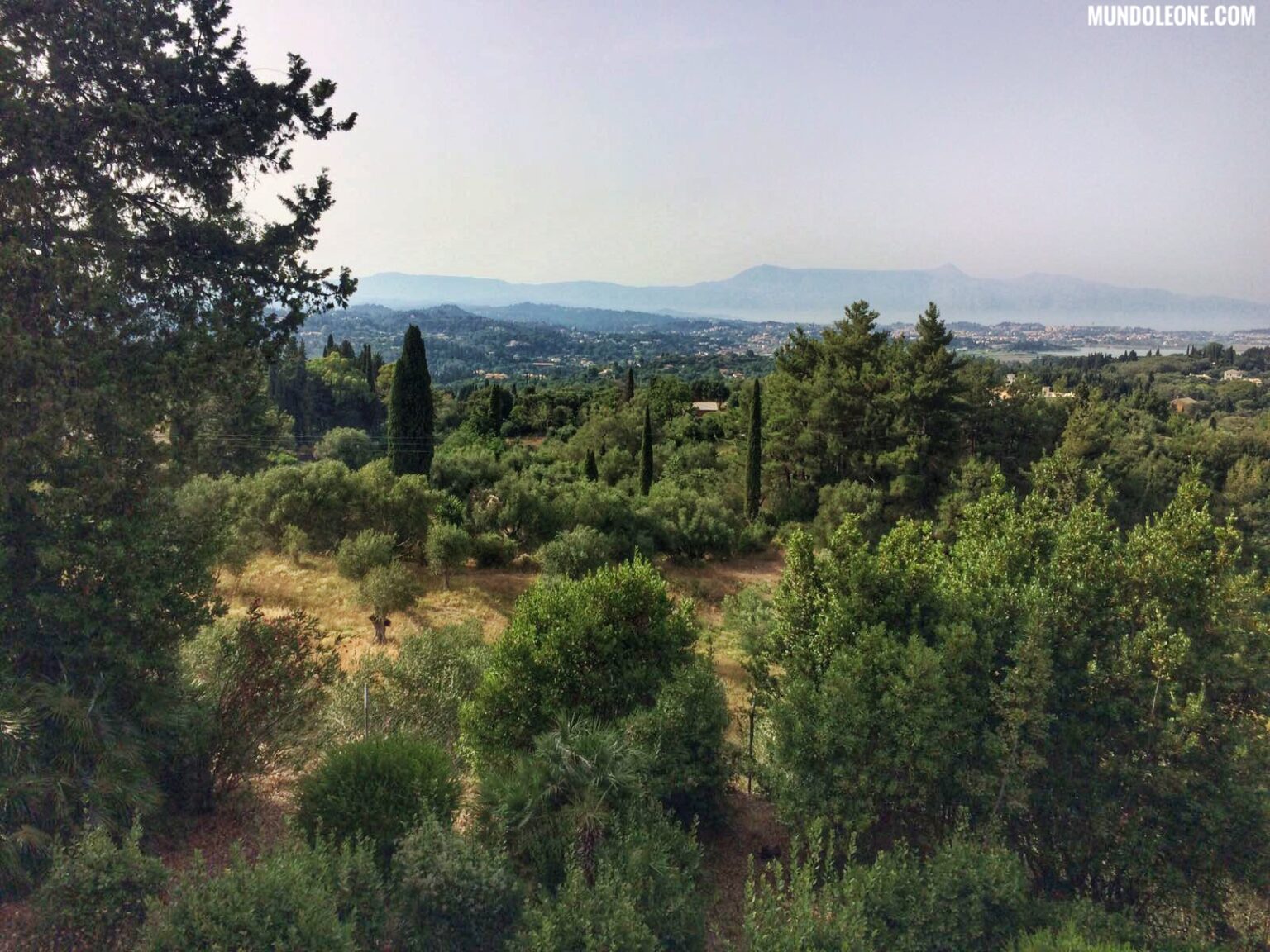 Corfu online travel guide, nature