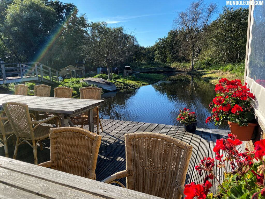 Springtime in the Netherlands - terrace
