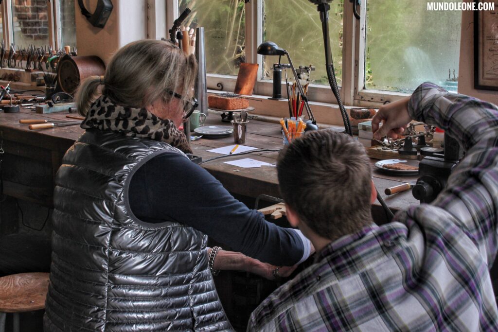 Schoonhoven, self silversmithing, workshop
